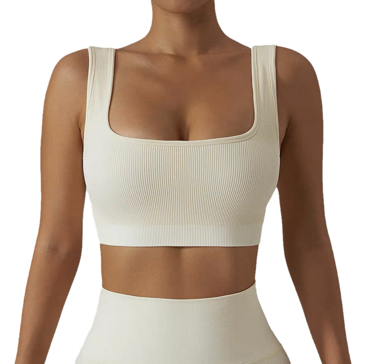 Conjunto Esportivo de Cintura Alta para Mulheres para Corrida e Treino