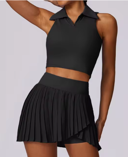 Conjunto de Roupas de Treino Esportivo Feminino
