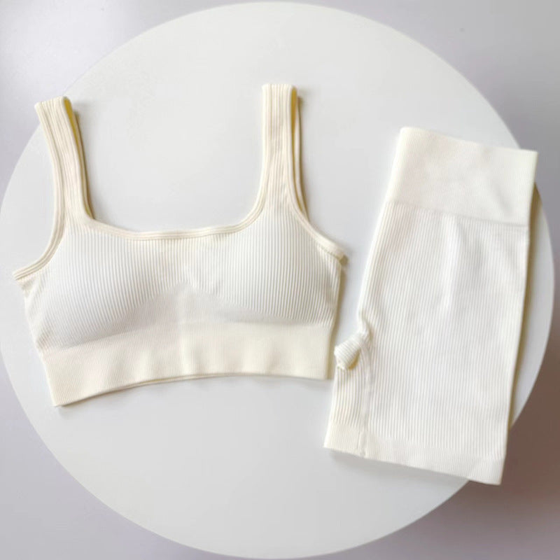 Conjunto Esportivo de Cintura Alta para Mulheres para Corrida e Treino