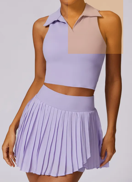Conjunto de Roupas de Treino Esportivo Feminino
