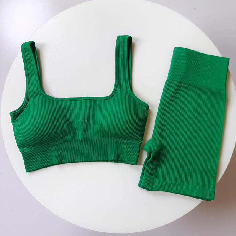 Conjunto Esportivo de Cintura Alta para Mulheres para Corrida e Treino