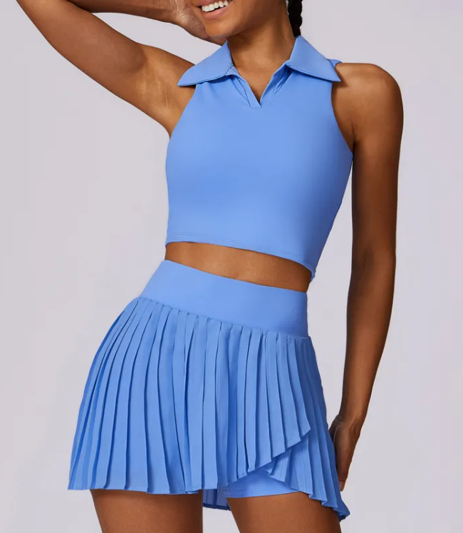 Conjunto de Roupas de Treino Esportivo Feminino